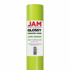 JAM Paper Gift Wrap - Glossy Wrapping Paper - 25 Sq Ft per Roll - Lime Green - 2 Pack-The perfect square footage for quickly and easily wrapping your presents