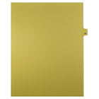 Mark Maker Legal Exhibit Index Tab Buff Single Tabs, 1/25th Cut, Letter Size, No Holes, Number 33, 25 Pack-Buff Single Tabs, 1/25th Cut