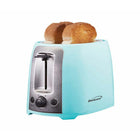 Brentwood Cool Touch 2-Slice Slotted Toaster - Blue-Auto-Centering Guides