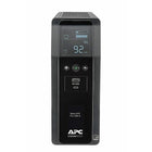 APC by Schneider Electric Back-UPS Pro 1.0KVA Tower UPS, Black (BR1000MS)-Three soft-touch buttons: 1. Power button for on/off function; 2. Mute button to silence alarms, and; 3. Display button to navigate data on LCD Screen