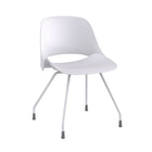 Humanscale Trea Office Chair - White-Engineered with a unique solid state recline mechanism that offers the sitter 12 degrees of movement