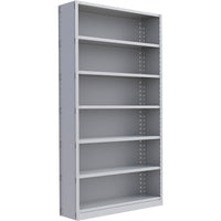 Metalware RK307 Boltless Shelving Unit, 7-Shelves, 48" x 24" x 88", Light Grey-Adjustable shelving system that provides high strength, yet economical storage capacity for your needs