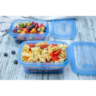 Minimal Silicone Food Storage Container - Blue - 460ml - Set of 2-Material: Food grade silicone