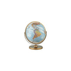 Replogle Globe Pioneer Globe, 12"(dia)-Bright gold finish on numbered full meridian
