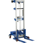 Vestil Winch-Operated Fork Lift Stacker, Counterbalance Design, 68" Raised Height (A-LIFT-CB)-Lifting Capacity: 500 lbs.