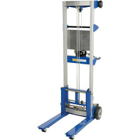 Vestil – Gerbeur à fourche et à treuil, forme standard, hauteur surélevée de 67 po (A-LIFT-R)-Capacité de levage : 500 lb