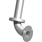 ASI Stainless Steel Grab Bar,Snap Flange, 36", 1 1/2" diameter-Grab bar, snap flange, 36" length, 1 1/2" diameter