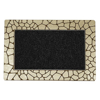 Floor Choice Walkway Doormat Bronze 18"x30" (87726)-Made with durable recycled vinyl.