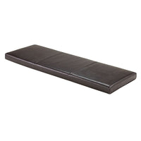 Winsome – Coussin pour banc Boris en similicuir de polyuréthane-Le coussin mesure 36 po de largeur, 13 po de profondeur et 2,17 po de hauteur. Le coussin est entièrement rembourré avec de la mousse pour plus de confort.