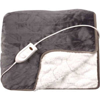 Mahli 50" x 60" Heated Flannel Blankets-3 distinct heat settings