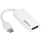 StarTech USB-C to HDMI Adapter, White, 4K @ 60 Hz (CDP2HD4K60W)-Astonishing picture quality for resource-demanding applications that require 4K resolution up to 60 Hz