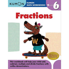Kumon Publishing Kid's Educational Workbooks Fractions - Grade 6-Children's Educational