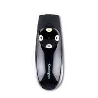 Kensington Presenter Expert Wireless with Green Laser - Black (75774)-Green laser pointer lets you highlight any area of your presentation at the touch of a button with a green laser that’s 10 times brighter than a standard red laser
