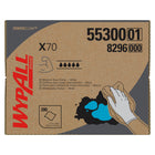 Wypall - Chiffons de nettoyage moyen X70 Power Clean (55300), boîte BRAG, blancs, 200 feuilles-6