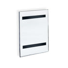 Azar Displays 8.5"W x 14"H Sign Holder with Magnetic Strips, 10 Pack (129913)-Made from acrylic