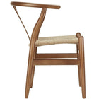 Nicer Furniture Wegner Wishbone Chair - Walnut - 2 Pack-Sturdy construction