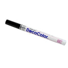 JAM Paper Marvy Uchida Fine-Point Opaque Paint Marker - Black - 5 Pack (7665886g)-Can be used for school, office and home projects