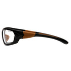Carhartt – Lunettes de sécurité Carbondale, transparent, 6/paquet-Couvre-nez flexible en caoutchouc