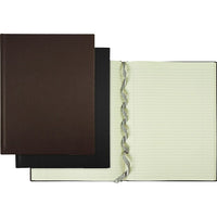 Winnable Executive Hard cover Journal, 152 Pages, 10.75" x 8.5"-Textured leather like cover