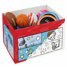 Bankers Box At Play Toy Box - Sport-Use markers, crayons, or paint to decorate your Bankers Box Toy Box