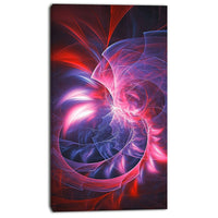 Designart Spiral Into Oblivion Street Art Canvas Artwork, (PT3605-16-32)-Print
