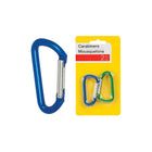 Staples 2" Carabiner - Assorted Colours - 2 Pack-2" carabiners provide a secure way to fasten and hold items together