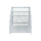 FuTech Countertop White Brochure Holder - BRHC-003W-Disponibilité des couleurs: blanc