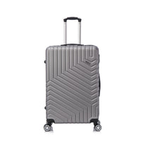 TOSCANO RIGOROSO 30" Hardside Large Luggage - Titanium Silver-Designed in Italy