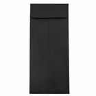 JAM Paper #11 Policy Business Envelopes - 4.5" x 10.375" - Black Linen - 50 Pack-Colour: Black Linen Envelopes