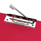 Davis Group Essential Clipboards - Red - 10 Pack-Ideal for conferences, universities and colleges