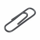 JAM Paper Colored Standard 1" Paper Clips - Grey - 2 Packs of 100-These colorful paperclips are great for organizing papers at home, school, or the office