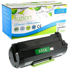 fuzion Lexmark 501X (50F1X00) Compatible Toner Cartridge - High Yield - Black-Ink Colour: Black