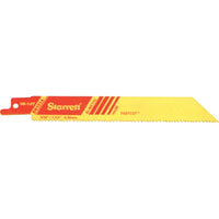 Starrett Fastcut General Purpose Reciprocating Blades, Bi-Metal, 10 Tpi, 6" L x 3/4" W, 40 Pack-Length: 6"