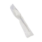 Polar Pak Polypro Individually Wrapped Tea Spoon - White - 1000 Pack-White Polypropylene