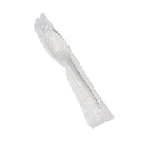 Polar Pak Polypro Individually Wrapped Tea Spoon - White - 1000 Pack-White Polypropylene