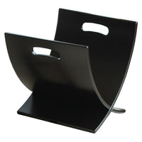 Oceanstar M1170 Contemporary Wooden Magazine Rack, Espresso-0.5 inch thick of Espresso Finished Bentwood