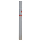 Staples Mailing/Storage Tube, 1-1/2" x 18", White-Recessed plastic end plugs (included) secure contents, gives tubes extra rigidity