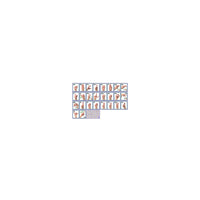 North Star Teacher Resources Bulletin Board Set, American Sign Language, 2 Sets of 7 (NS9014)-Dimensions: 24 1/4" x 7 5/8"