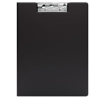 Davis Group Essential Clipboards - Black - 10 Pack-Clipboard with 50 sheet capacity
