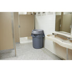 Couvercle d’entonnoir de poubelle Rubbermaid Brute, gris, diamètre 3/8 po-22,3 dia. x 5 H po