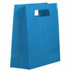 Jam Paper Heavy Duty Die Cut Glossy Gift Bags with Rectangular Handle - Large - 15" x 5 1/2" x 15" - Blue - 3 Pack-Made of heavy duty material, these bags will stand up to the heaviest gift!