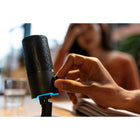 JBL Quantum Stream - Dual Pattern Premium USB Microphone for Streaming, Recording and Gaming - Black-Power Source: USB power cable