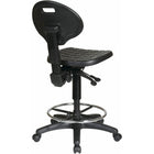 Nicer Furniture Urethane Multi-Function Drafting Stool-Armless