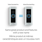Ring Wired Doorbell Plus-Infrared night vision