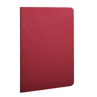 Clairefontaine Age-Bag Stapled Notebook, Lined, 5-3/4" x 8-1/4", 48 Sheets, Red-48 lined sheets
