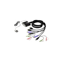 Aten 2 Port-USB HD Video/Audio KVM Switch-Number of computers supported: 2