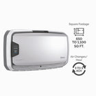 Fellowes AeraMax Pro PureView AM 4 PC Air Purifier - Stainless-The only air purifier that automatically responds to occupancy and air quality levels and then shows you when the air is clean