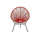 Acapulco Kids Chair, Red (WR-1350-K-R)-Vinyl Cording