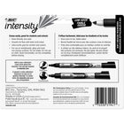 BIC Intensity Grip Dry-Erase Markers - Assorted - 6 Pack-Smooth ink flow with bold vivid colours