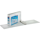Cardinal 11" x 17" ClearVue Slant-D Ring View Binder, 2", White-Slant-D® shaped rings hold 25% more material than standard round rings 